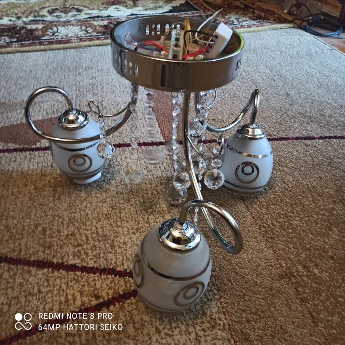 Установка ремонт переделка мойка и чистка люстр