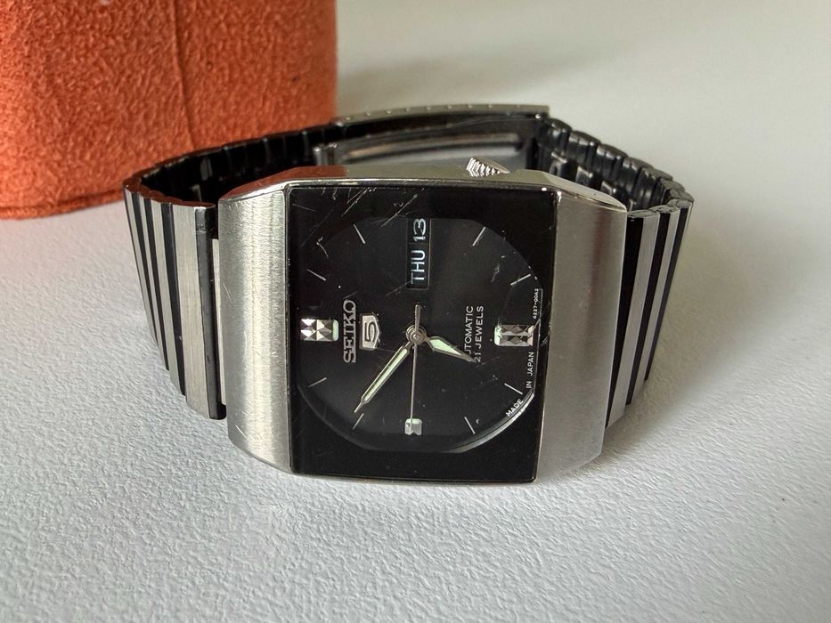 Ceas vintage Seiko 5 automat, ref. 4227-00B0, 30 mm,