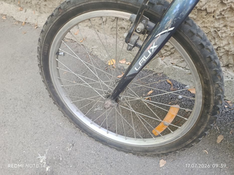 Детский велик Laux серого цвета
