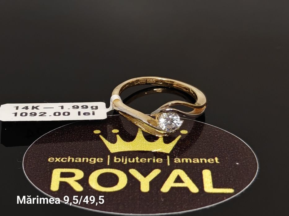 Bijuteria Royal: Inel aur nou 14k/1.99 gr