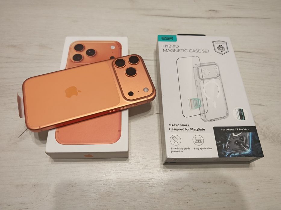 Нов iPhone 17 Pro Max 256 GB Orange Гаранция