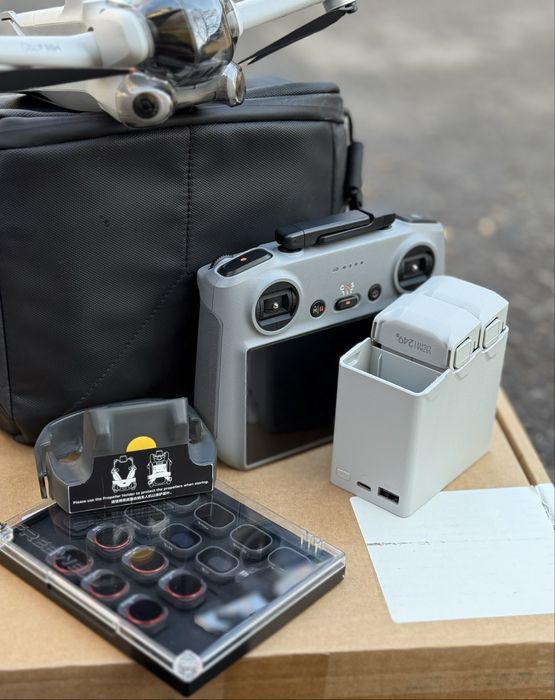 Дрон DJI Mini 4 Pro + 3 батерии + ND филтри + чанта – ТОП комплект