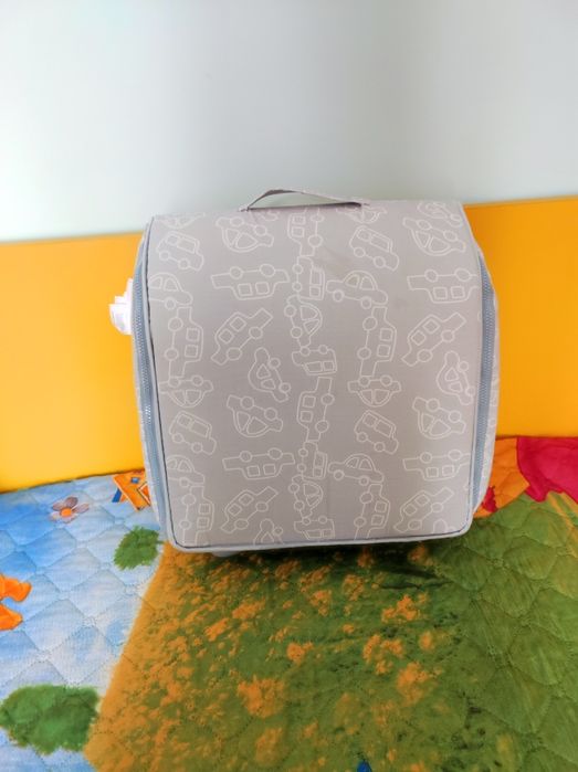 KIKKABOO мемори преносимо легло-раница 2В1 CARS