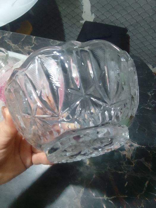 Вазочки  хрустальные