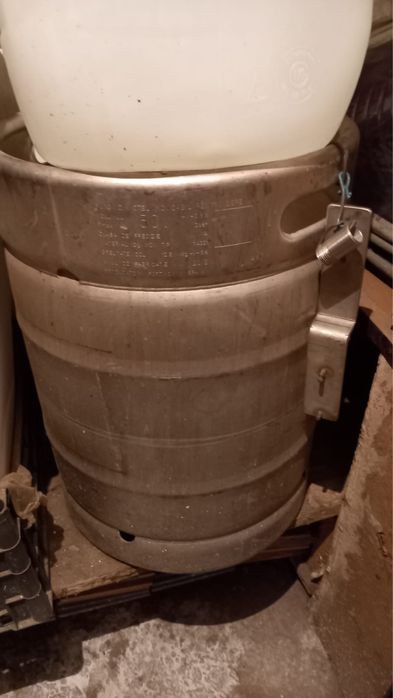2 butoaie  inox 50 L