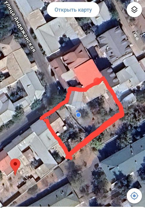 Продажа участка 9,5 соток Ориентир 8 роддом Глинка ресторан Яккасарай