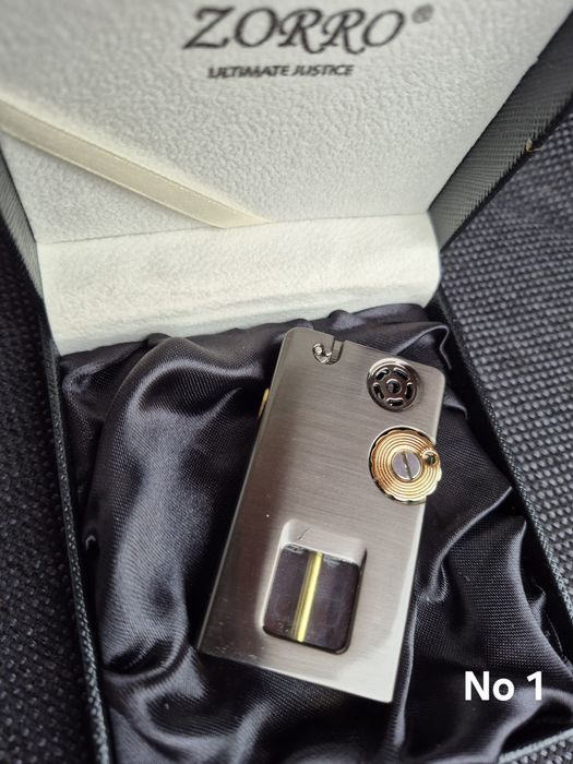 Луксозна бензинова запалка ZORRO 785,три цвята