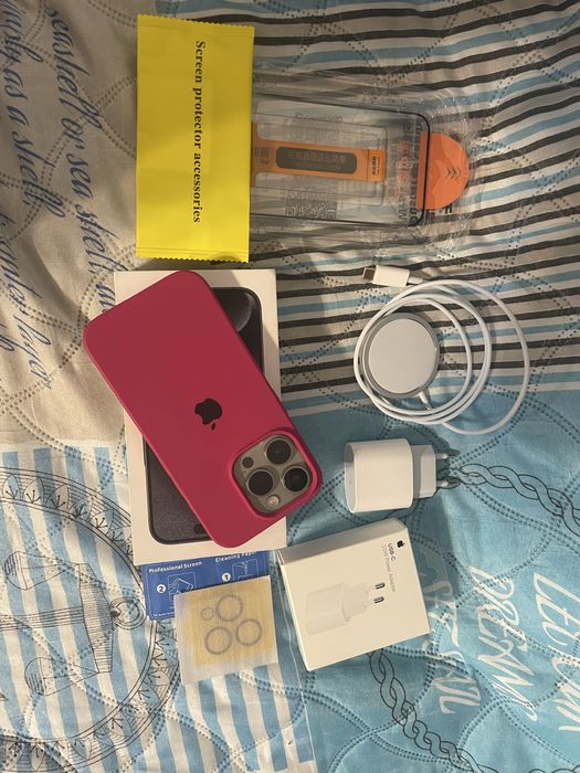 Iphone 15 Pro 256 gb 88% батерия КАТО НОВ