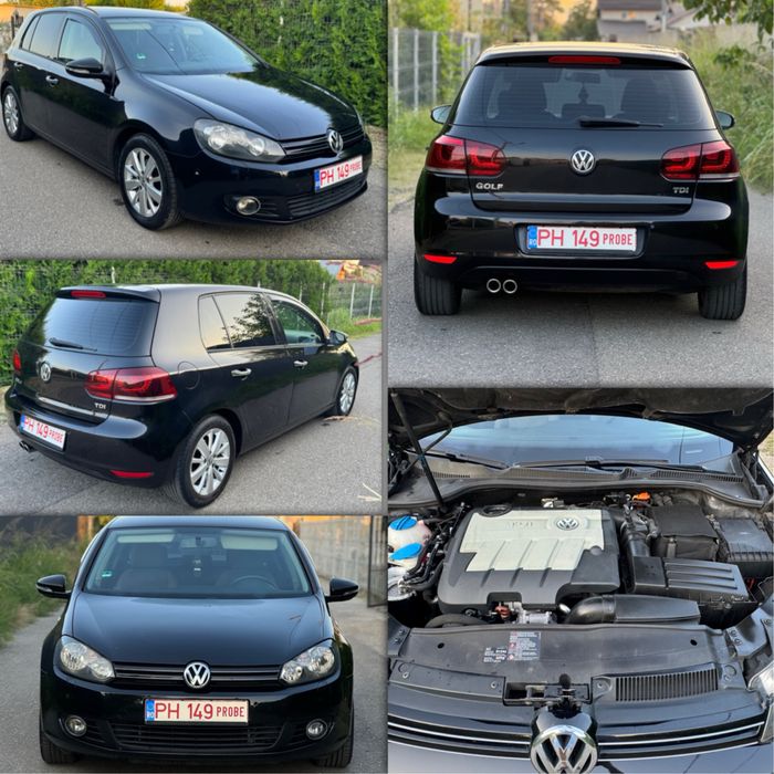 VW GOLF 6 - 2.0 TDI 110 Cp / Navi / Park-assist / Euro 5