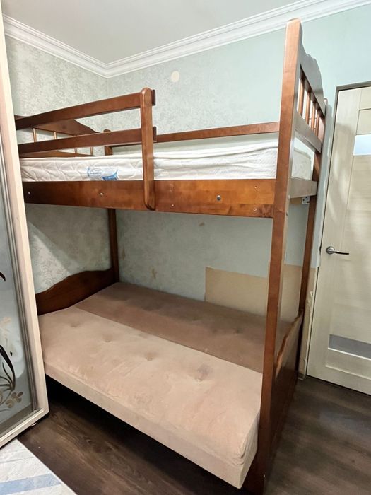 Шкаф еки этаж детский крават