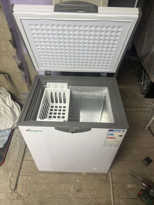 Морозильник в рабочем состоянии