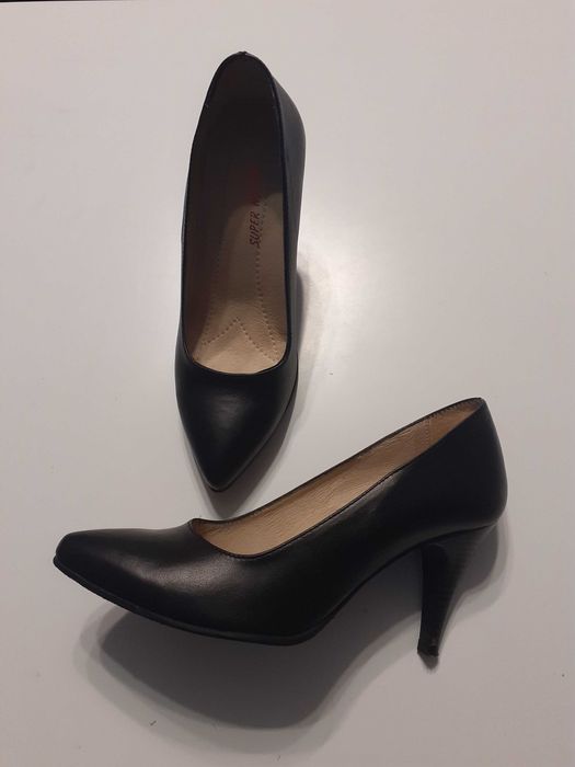 Дамски обувки, 36 номер, естествена кожа, гр. Пещера