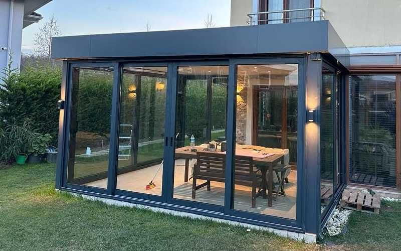 qishki bog зимняя веранда shishali nave зимний сад остекление террасы