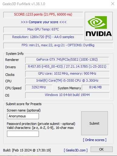 Placa video Low gaming MSI GTX 745 Low Profile IMPECABILA Fara alimentare aux