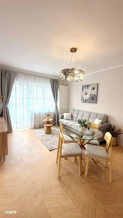 Apartament 2 camere 44 mp, mobilat, et 2, parcare, Floresti Terra