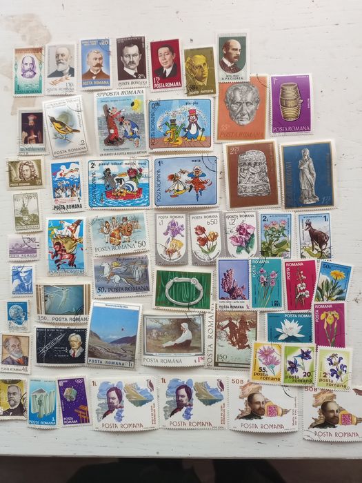 Colecție de timbre postale