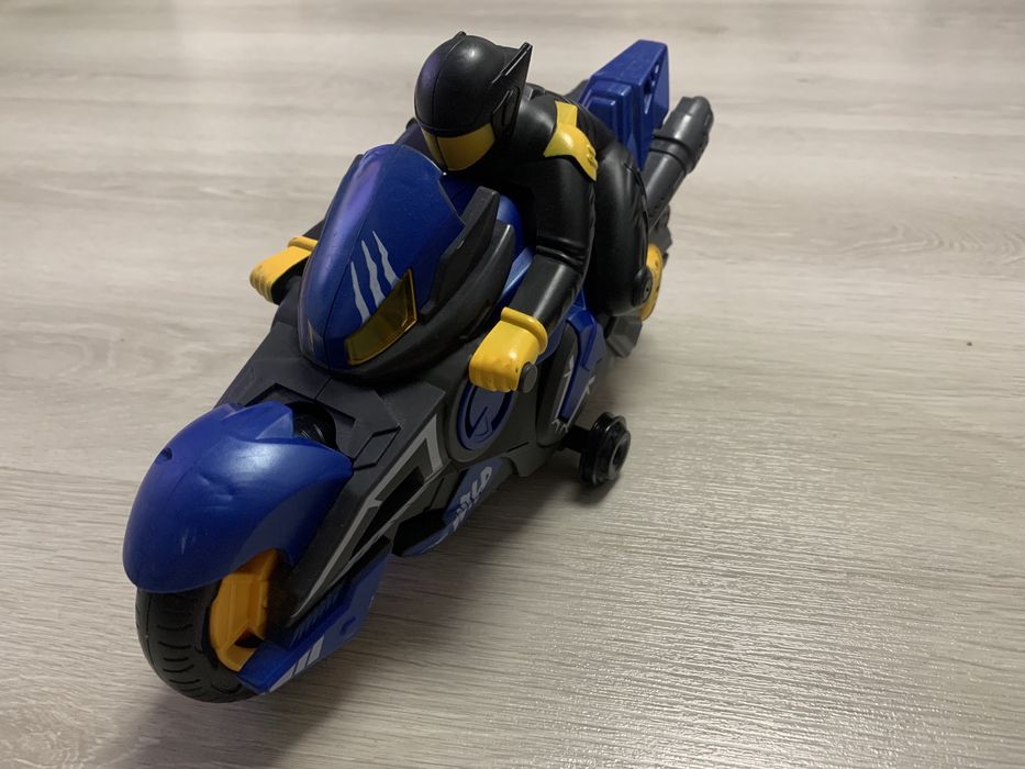 Jucarie Motocicleta clasica cu telecomamda, rotire 360grade