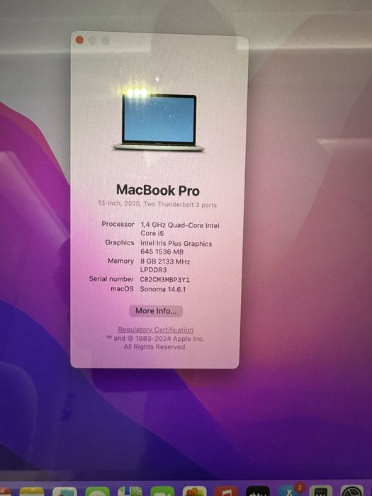 MacBook Pro 13” 2020 (i5)