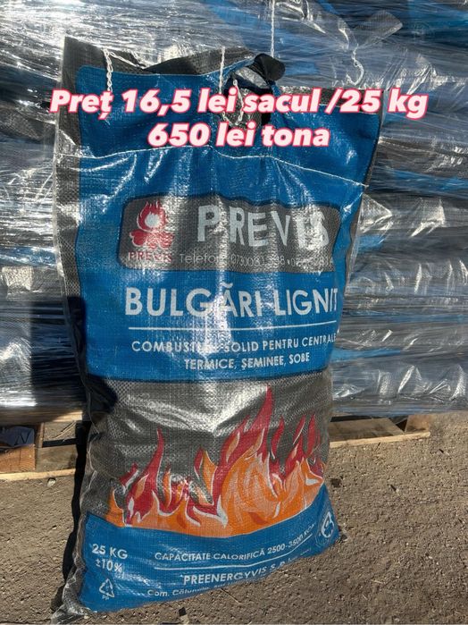 Carbune lignit la sac sau vrac