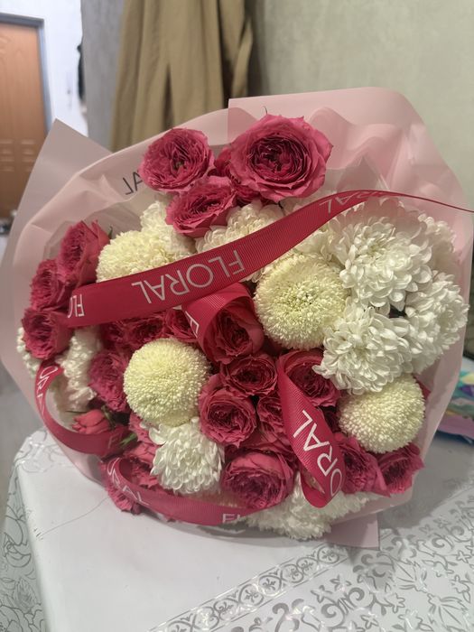 Букет цветов свежий