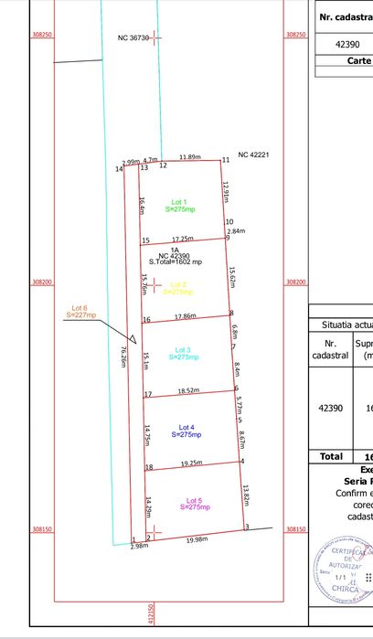 Teren de  Vânzare Carcea Stadion Toate Utilitățile