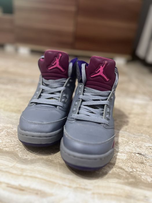 Nike Air Jordan 5 Retro GS Cement Grey Pink