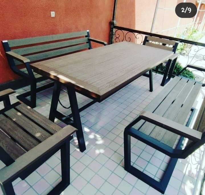 Дачные скамейки качели стол стуля на заказ Доставка установка.