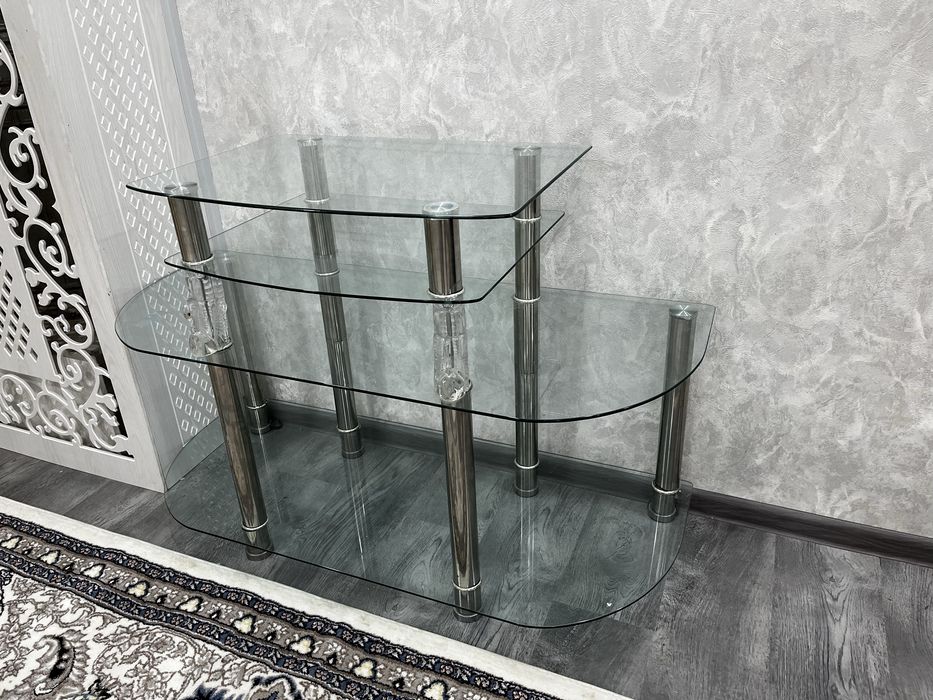 подставка стеклянная в отличном состоянии