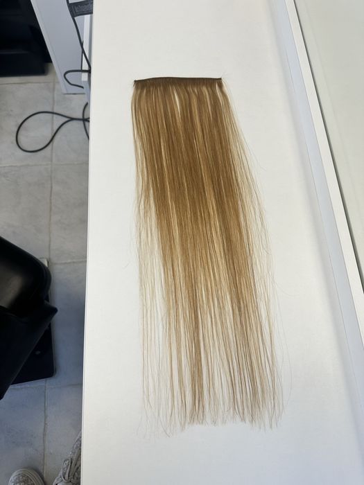 Екстеншъни с премиси естествена коса Купувана от Салон Ванет