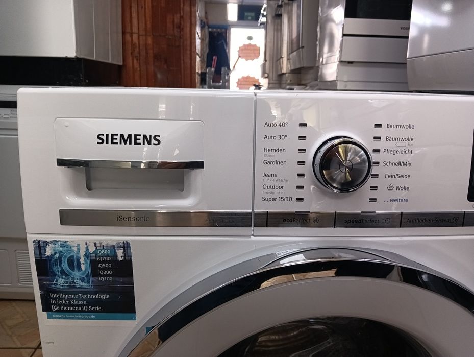 Пералня  Siemens IQ800 WI-FI A+++8кг 2години гаранция Made in Germany