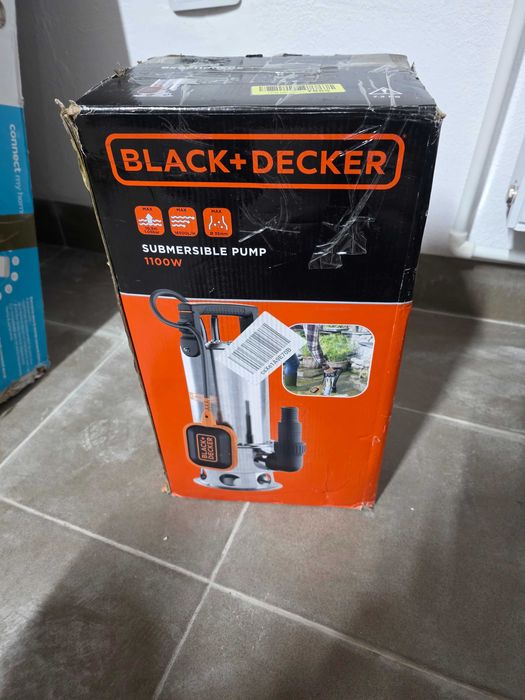 Pompa submersibila apa murdara Black & Decker BXUP1100XDE