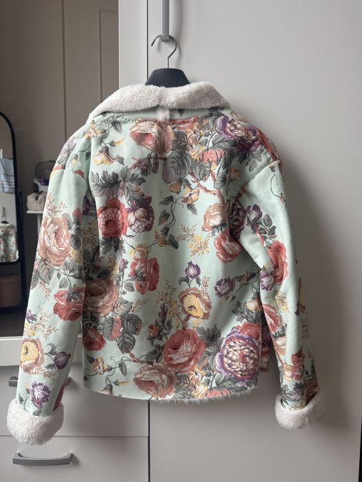 Дизайнерская дубленка укороченная