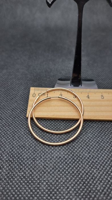 Серьги  золотые  585 пробы.