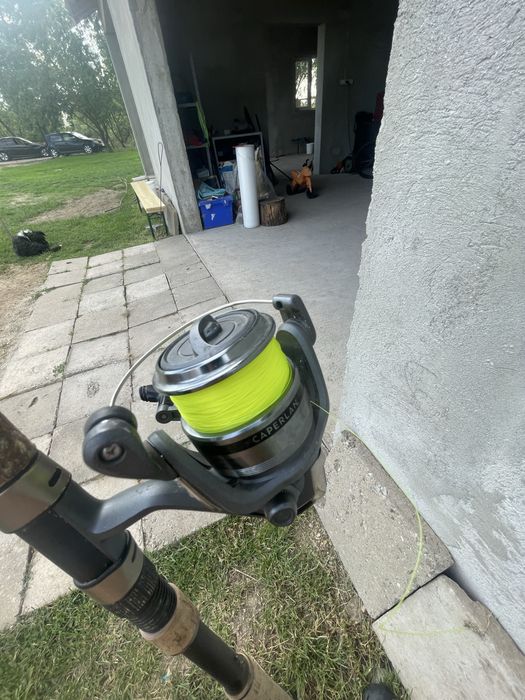 Vand lanseta caperlan cu mulineta caperlan inclus si fir