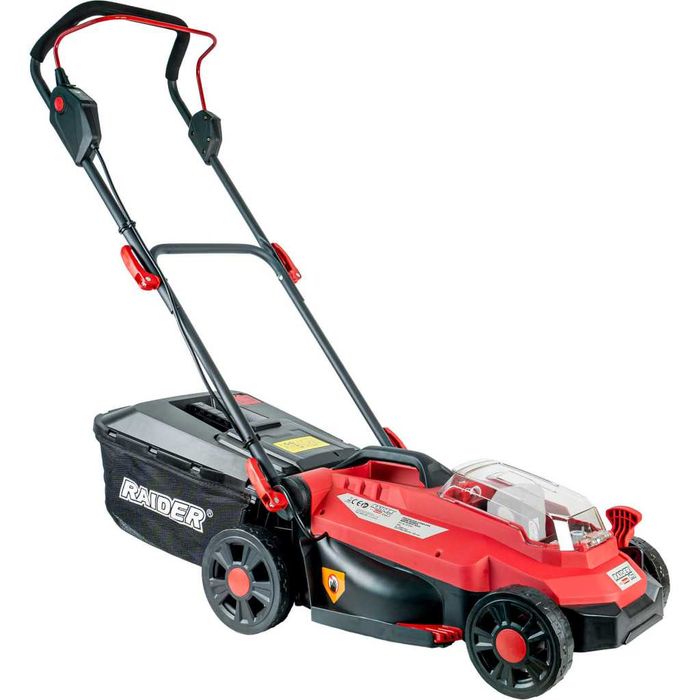 Акумулаторна Косачка безч. 33cm 35L 5 нива Solo 150 m2 Raider RDP-BLM20 без батерия и зарядно