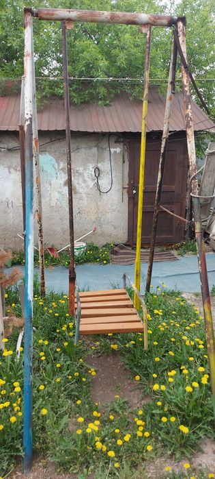 Качели 2 7 метра высота.