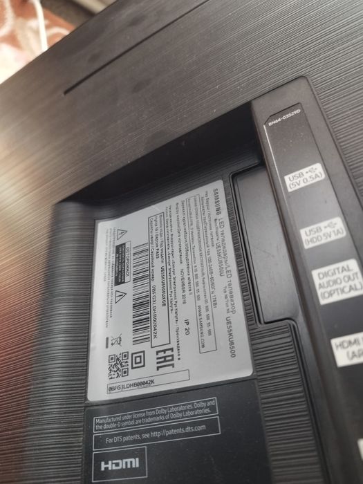 Телевизор Samsung UE55KU6500