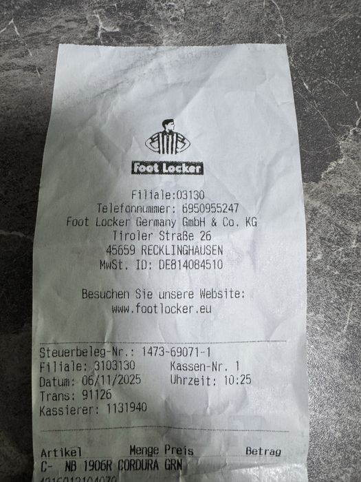 pantofi sport adidasi new balance M1906RWA noi 39-40