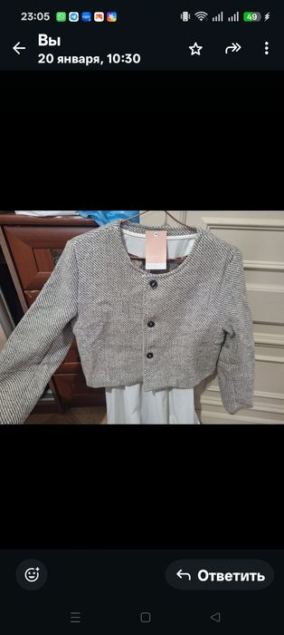 Пиджак новый разм. 42-46