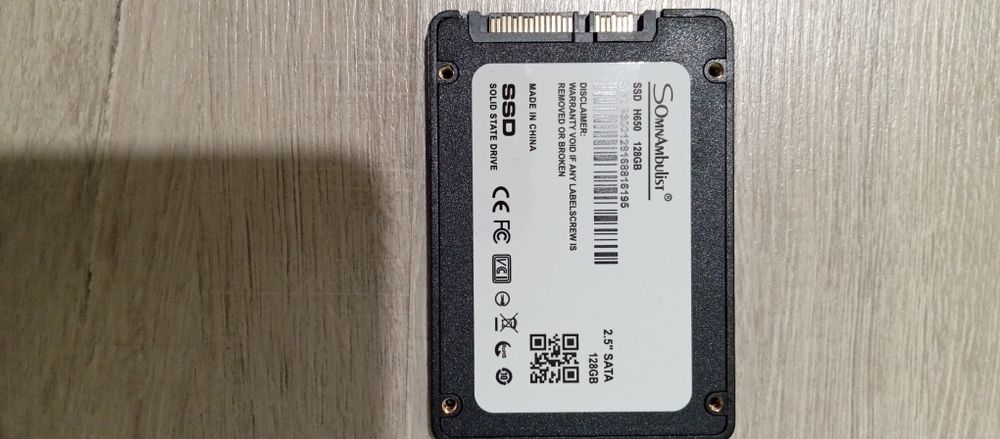 Жесткий диск SSD/ССД 128 ГБ