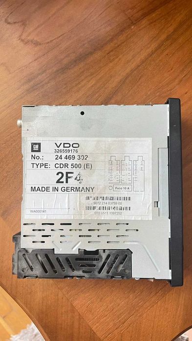 Радио VDO CDR 500 от Opel Astra