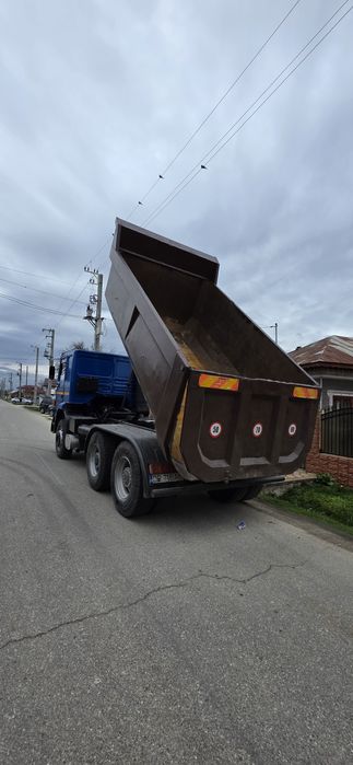 Vând autobasculanta 6x4 motor renault 385 cai