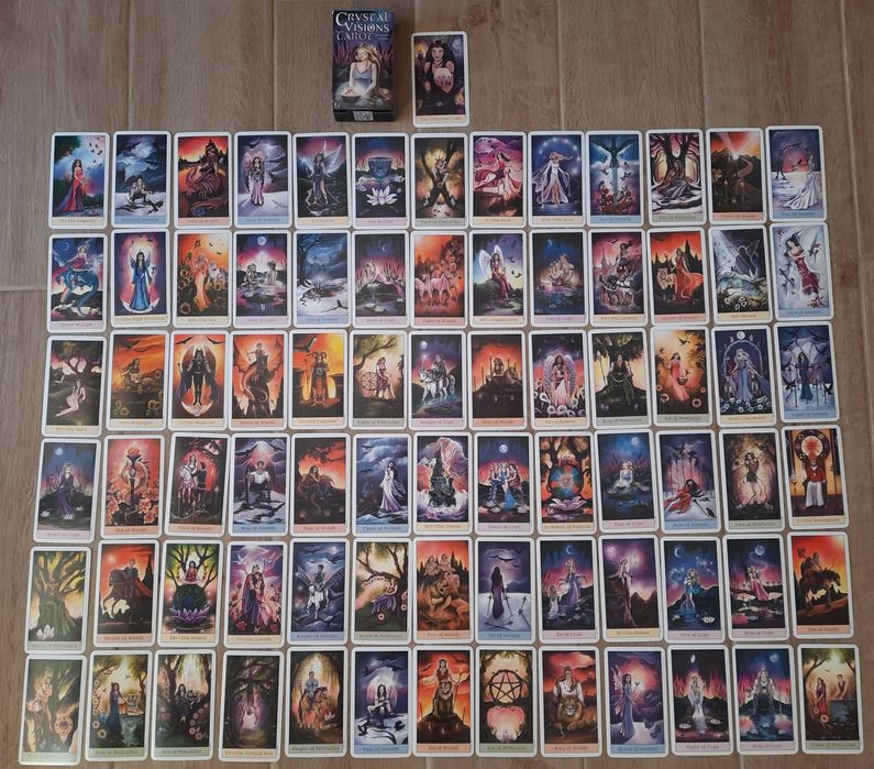 Карти таро- колода Crystal Visions Tarot