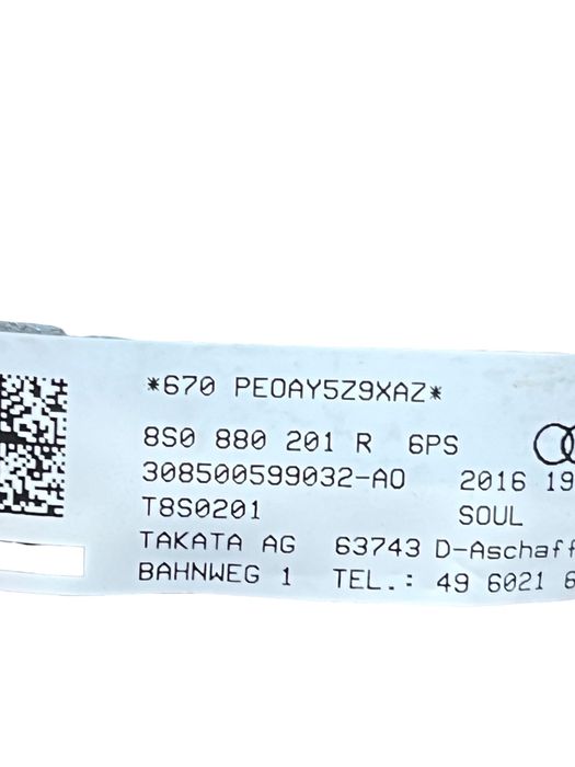 Airbag Volan Audi Tt Iii Coupe Fv3, 8S 2014 -> 8S0880201R