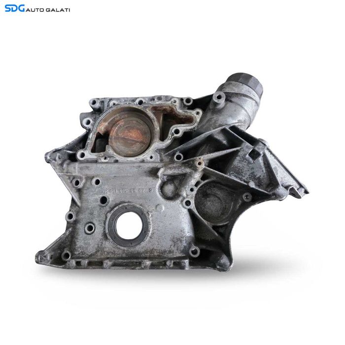 Capac Distributie Motor cu Carcasa Filtru Ulei Mercedes Clasa C Class W203 2.2 D Cod R6110150802 [N4489]