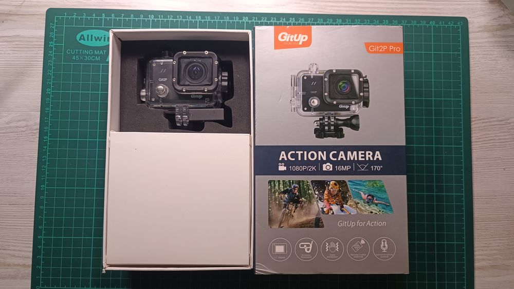 Экшн-камера GitUp Git2 Pro, 16МП, 2880x2160