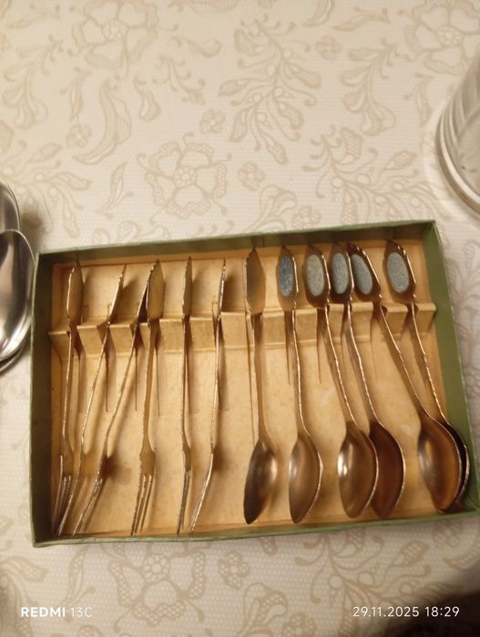 Ложки вилки и чайные ложки нержавейка