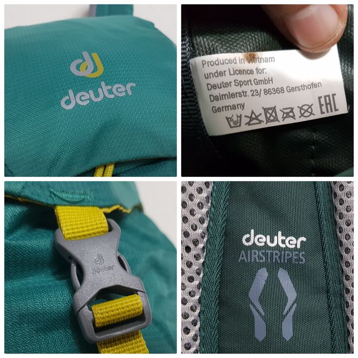 Rucsac munte, drumeție impermeabil DEUTER Cross Airstripes, 23 litri