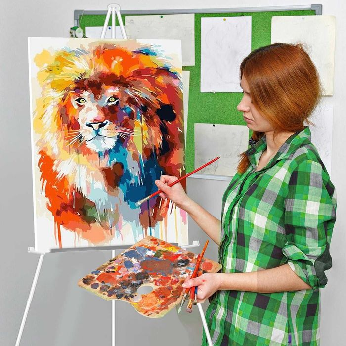 Голям телескопичен статив 169 см за художник сватба плакат изложба