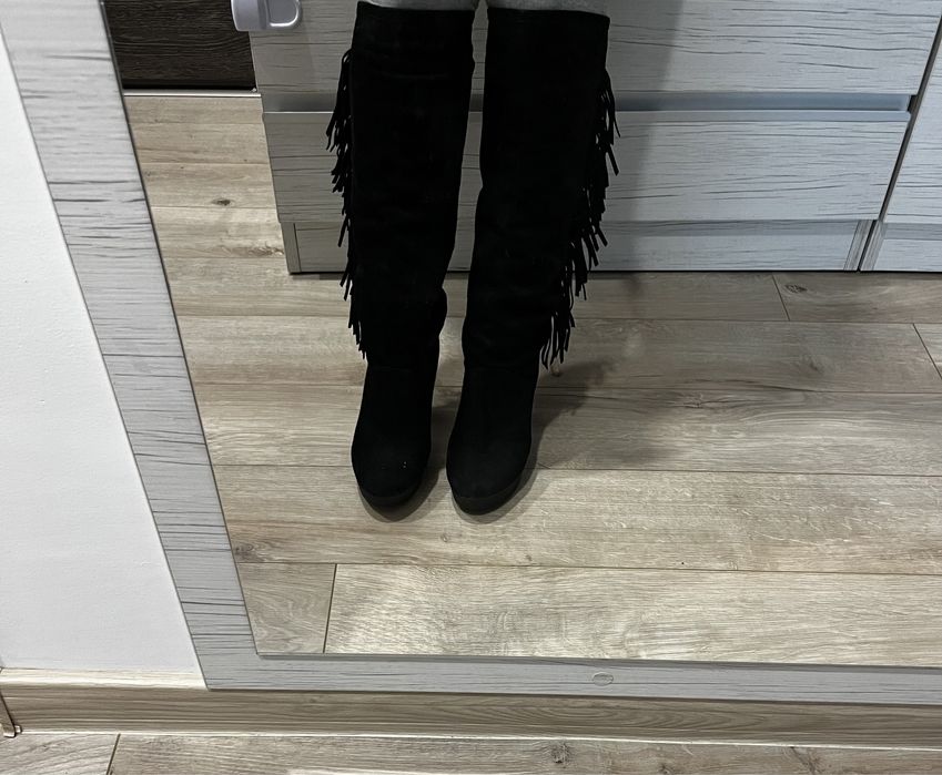 Cizme din piele naturală